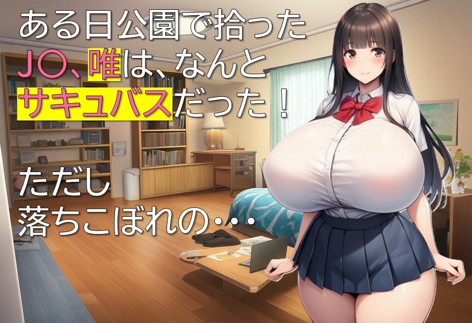 サキュバスJKとの生活 - サンプル画像 1