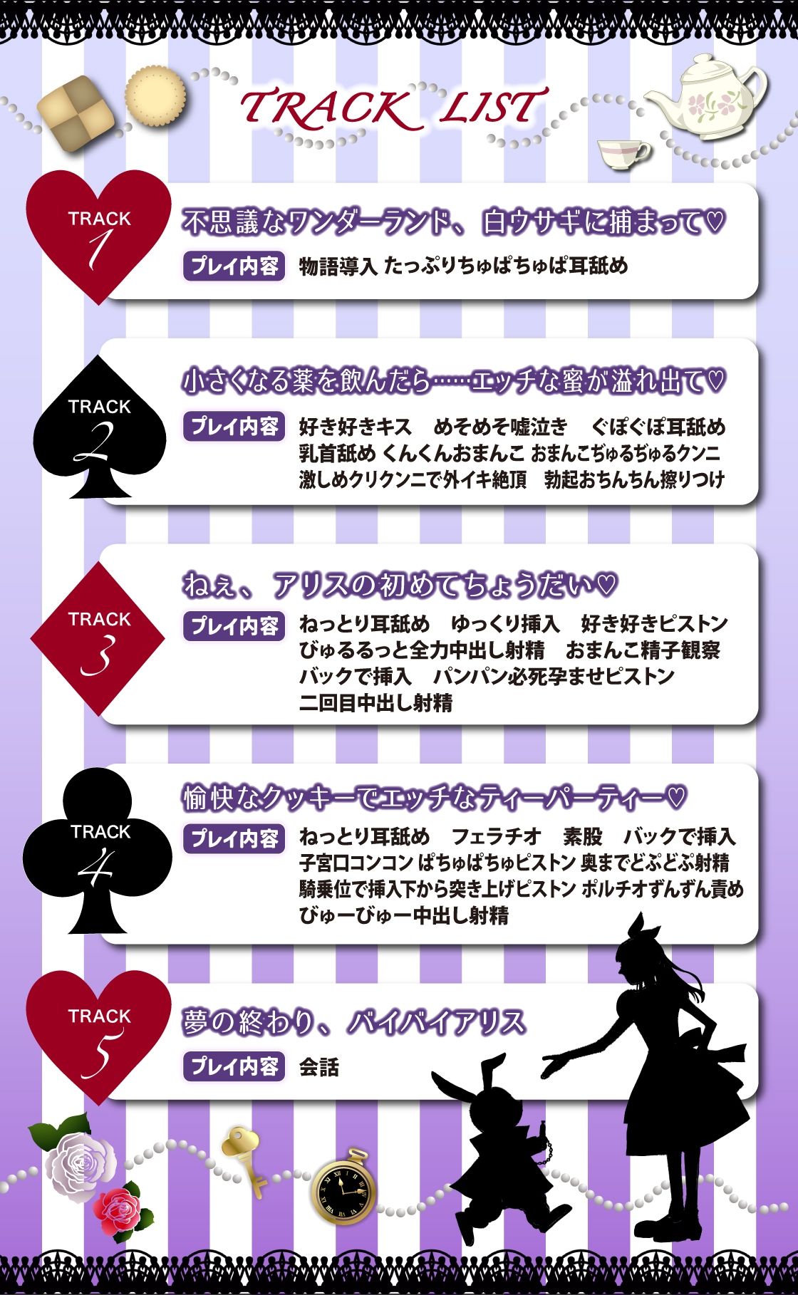 【ずっとずっと待ってたよ】アリス監禁〜愛情重ため×寂しがり屋白ウサギさん→激重感情で好き好きお薬レ●プ【ウサギだから何回も出来るんだ♪】 - サンプル画像 4