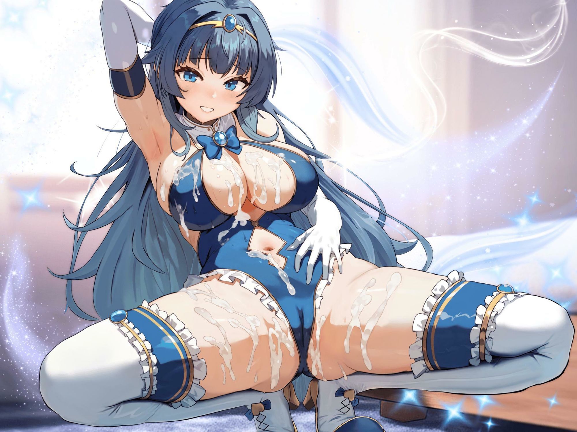 変身ヒロイン発情 〜敵の媚薬で発情した清楚ヒロインがドスケベ逆レ●プ♪〜 - サンプル画像 5
