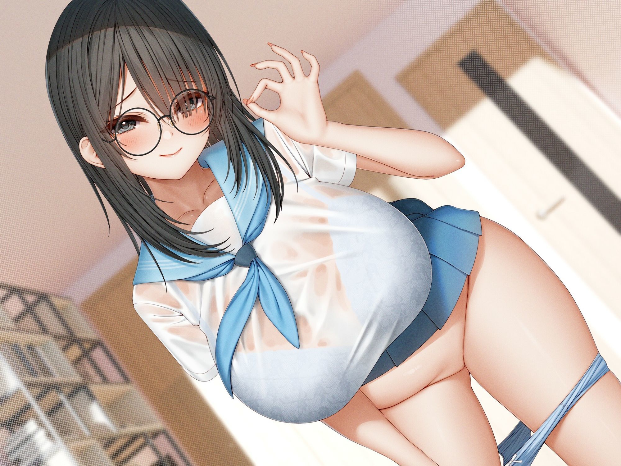 町内会の性処理係 陰キャJKは早くシたい!! - サンプル画像 2