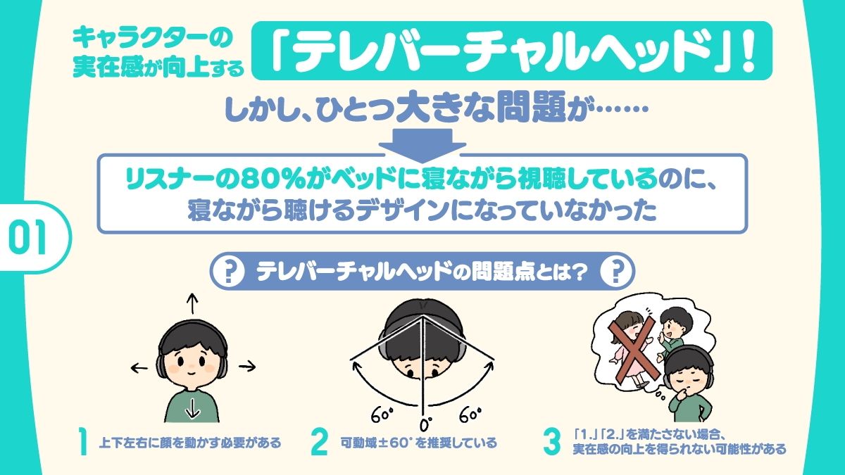 新感覚バイノーラル「テレバーチャルヘッド」をもっと実在感タップリ本能えっちで体感しよう! - サンプル画像 1