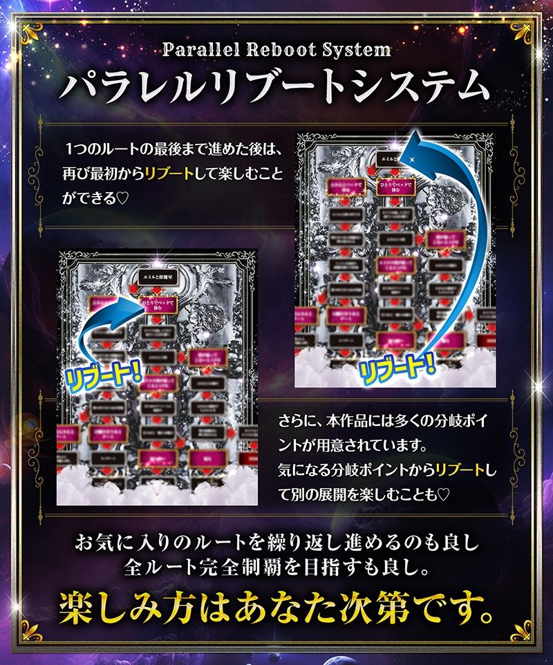 【12時間オーバー】【耳舐め超特化】W耳舐めサキュバス -White Temptation- 【パラレルリブートシステム】ver.1.1 - サンプル画像 10