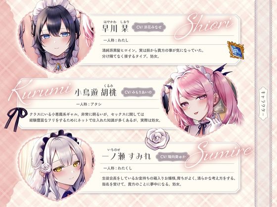 メイド嫁ハーレム〜マッチングした美少女JKと甘々ラブラブ&乱交エッチ - サンプル画像 1