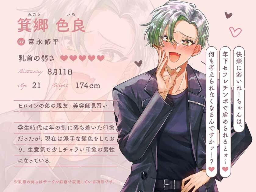 【音声版】ぜ〜んぶえっち!ぜ〜んぶ淫語!〜年下セフレくんの生意気えっちに溺れちゃう話〜 - サンプル画像 2
